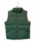 PHERROW'S（フェローズ）の古着「ダウンベスト」｜グリーン