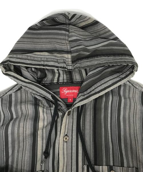 SUPREME（シュプリーム）SUPREME (シュプリーム) フーディシャツ グレー サイズ:ｓの古着・服飾アイテム
