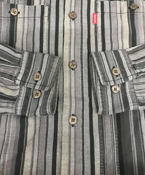 SUPREME（シュプリーム）SUPREME (シュプリーム) フーディシャツ グレー サイズ:ｓの古着・服飾アイテム