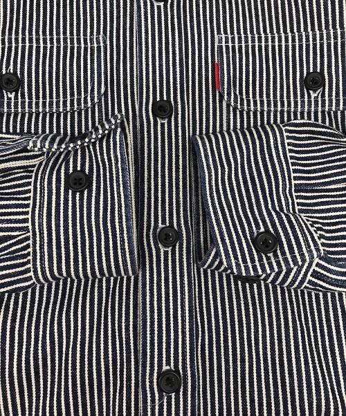 SUPREME（シュプリーム）SUPREME (シュプリーム) 12AW Hooded Denim Shirt インディゴ サイズ:Sの古着・服飾アイテム