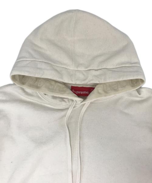 SUPREME（シュプリーム）SUPREME (シュプリーム) TONAL WEBBING HOODED SWEATSHIRT アイボリー サイズ:sの古着・服飾アイテム
