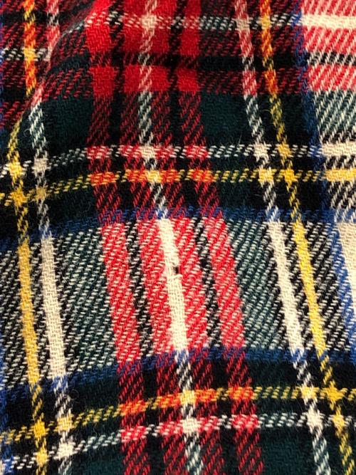 McGREGOR（マクレガー）McGREGOR (マクレガー) 50'sウールオープンカラーシャツ レッド×グリーン サイズ:Lの古着・服飾アイテム