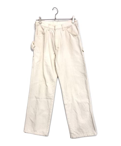 UNUSED（アンユーズド）UNUSED (アンユーズド) ペインターパンツ アイボリー サイズ:1の古着・服飾アイテム