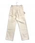 UNUSED (アンユーズド) ペインターパンツ アイボリー サイズ:1：4000円