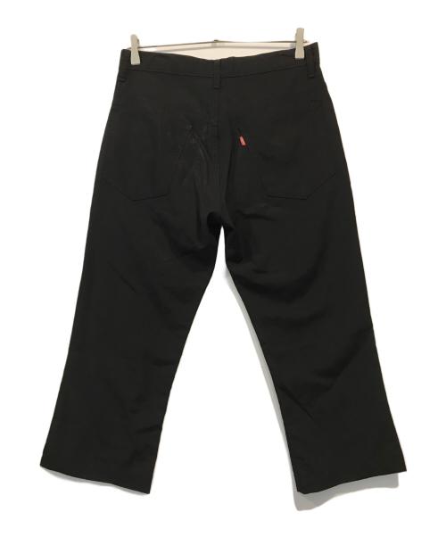 COMME des GARCONS JUNYA WATANABE MAN（コム デ ギャルソン ジュンヤ ワタナベ マン）COMME des GARCONS JUNYA WATANABE MAN (コム デ ギャルソン ジュンヤ ワタナベ マン) LEVI'S (リーバイス) プリントウールパンツ ブラック サイズ:Mの古着・服飾アイテム