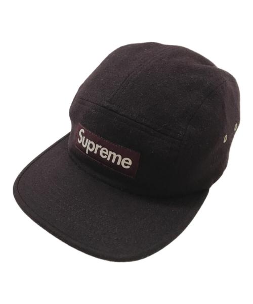 SUPREME（シュプリーム）SUPREME (シュプリーム) LORO PIANA (ロロピアーナ) ロロピアーナ生地キャンプキャップ ボルドーの古着・服飾アイテム