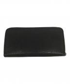 BURDEN OF PROOFバーデンオブプルーフ）の古着「レザーロングウォレット」｜ブラック