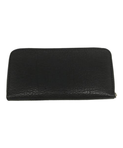 BURDEN OF PROOF（バーデンオブプルーフ）BURDEN OF PROOF (バーデンオブプルーフ) レザーロングウォレット ブラックの古着・服飾アイテム