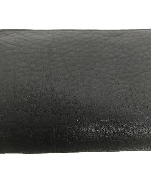 BURDEN OF PROOF（バーデンオブプルーフ）BURDEN OF PROOF (バーデンオブプルーフ) レザーロングウォレット ブラックの古着・服飾アイテム