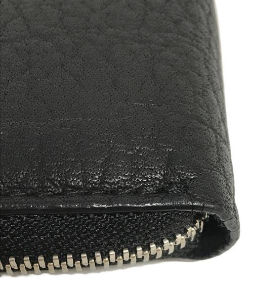 BURDEN OF PROOF（バーデンオブプルーフ）BURDEN OF PROOF (バーデンオブプルーフ) レザーロングウォレット ブラックの古着・服飾アイテム