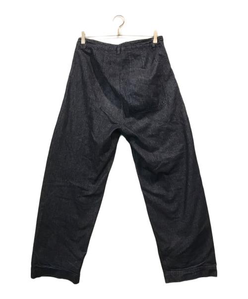 yokosakamoto（ヨウコサカモト）yokosakamoto (ヨウコサカモト) イージーデニムパンツ インディゴ サイズ:Mの古着・服飾アイテム