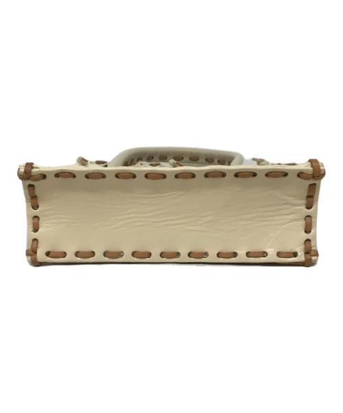 Carving Tribes（カービングトライブス）Carving Tribes (カービングトライブス) カービング2WAYバッグ ブラウン×ベージュの古着・服飾アイテム