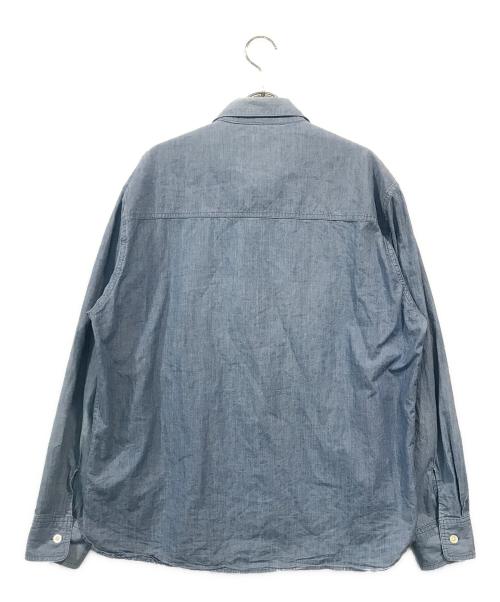 WTAPS（ダブルタップス）WTAPS (ダブルタップス) CELL LS SHIRT インディゴ サイズ:SIZE 02の古着・服飾アイテム