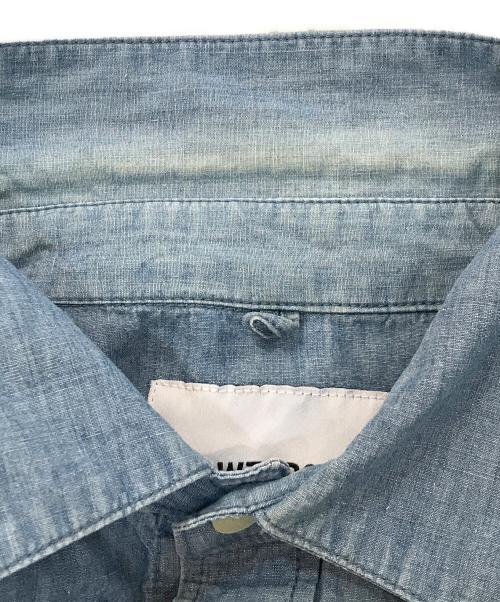 WTAPS（ダブルタップス）WTAPS (ダブルタップス) CELL LS SHIRT インディゴ サイズ:SIZE 02の古着・服飾アイテム