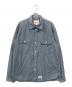 WTAPS（ダブルタップス）の古着「CELL LS SHIRT」｜インディゴ