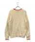 MAISON KITSUNE (メゾンキツネ) LAMBSWOOL R NECK PULLOVER アイボリー サイズ:SIZE XS：10000円