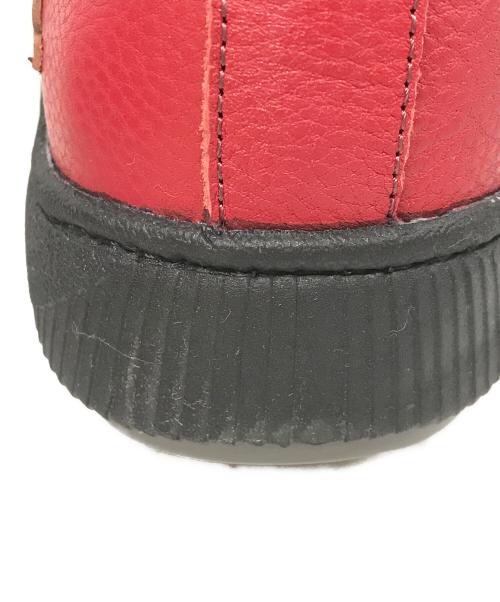 estacion（エスタシオ）estacion (エスタシオ) MOOMIN (ムーミン) コラボブーツ レッド サイズ:SIZE Mの古着・服飾アイテム