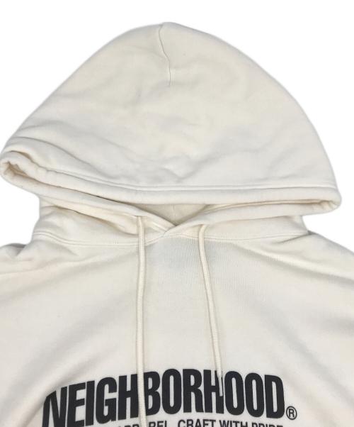 NEIGHBORHOOD（ネイバーフッド）NEIGHBORHOOD (ネイバーフッド) CLASSIC SWEAT PARKA LS アイボリー サイズ:sの古着・服飾アイテム