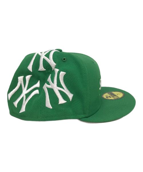 SUPREME（シュプリーム）SUPREME (シュプリーム) New Era (ニューエラ) New York Yankees Box Logo グリーン サイズ:7 2/1の古着・服飾アイテム
