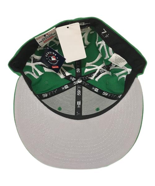 SUPREME（シュプリーム）SUPREME (シュプリーム) New Era (ニューエラ) New York Yankees Box Logo グリーン サイズ:7 2/1の古着・服飾アイテム