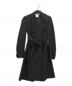 GIVENCHYジバンシィ）の古着「デザイントレンチコート」｜ブラック
