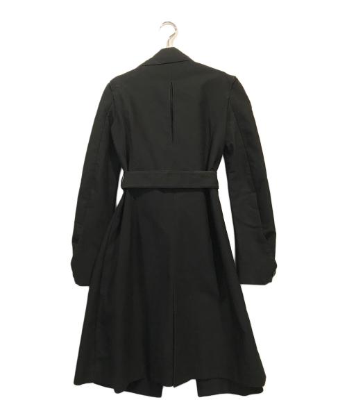 GIVENCHY（ジバンシィ）GIVENCHY (ジバンシィ) デザイントレンチコート ブラック サイズ:38の古着・服飾アイテム