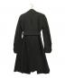 GIVENCHY (ジバンシィ) デザイントレンチコート ブラック サイズ:38：9000円