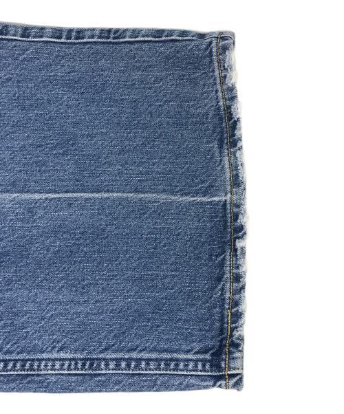 upper hights（アッパーハイツ）upper hights (アッパーハイツ) ワイドストレートデニムパンツ インディゴ サイズ:22の古着・服飾アイテム