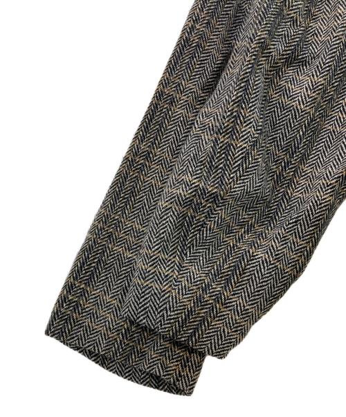 ISABEL ETOILE（イザベルマランエトワール）ISABEL ETOILE (イザベルマランエトワール) スタンドカラーコート ブラック サイズ:34の古着・服飾アイテム