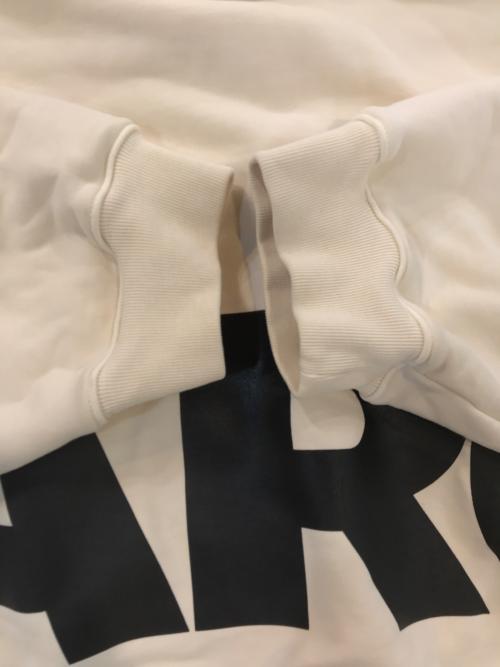 B1ARCHIVE（ビーワンアーカイブ）B1ARCHIVE (ビーワンアーカイブ) OVERSIZED HOODIE SIDE PANEL アイボリー サイズ:XLの古着・服飾アイテム