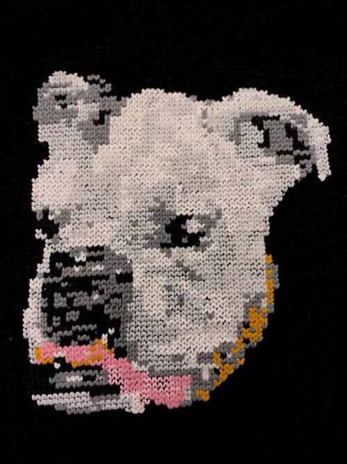 MEMBERS OF THE RAGE（メンバーズ オブ ザ レイジ）MEMBERS OF THE RAGE (メンバーズ オブ ザ レイジ) FRESHIE KNIT SWEATER ブラック サイズ:SIZE Lの古着・服飾アイテム