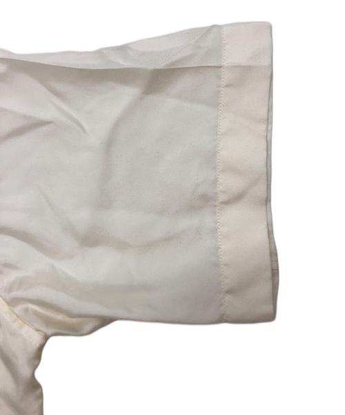 Dior（ディオール）Dior (ディオール) バックロゴ半袖シルクシャツ アイボリー サイズ:38の古着・服飾アイテム