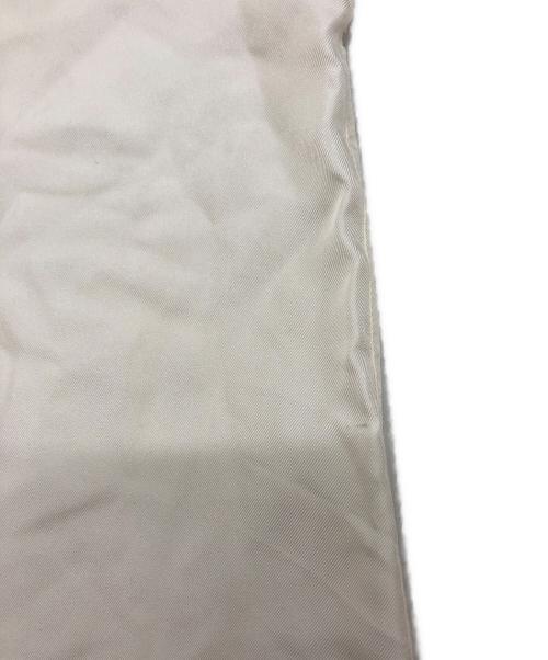 Dior（ディオール）Dior (ディオール) バックロゴ半袖シルクシャツ アイボリー サイズ:38の古着・服飾アイテム