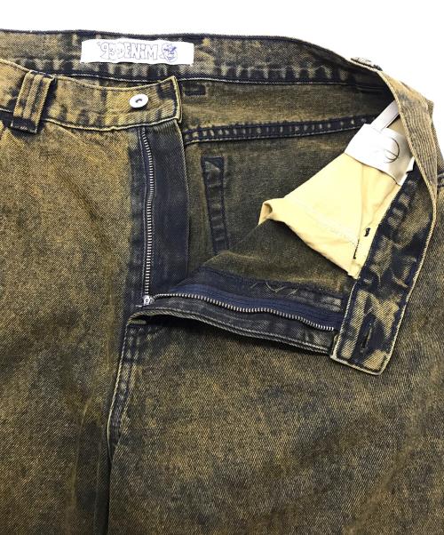 POLeR（ポーラー）POLeR (ポーラー) デニムパンツ イエロー×ブラック サイズ:34の古着・服飾アイテム