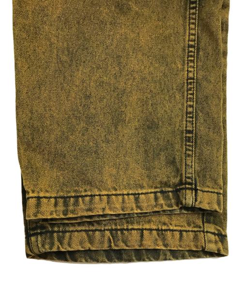 POLeR（ポーラー）POLeR (ポーラー) デニムパンツ イエロー×ブラック サイズ:34の古着・服飾アイテム