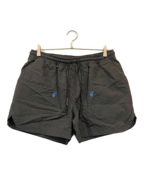 NIKE（ナイキ）NIKE (ナイキ) OFFWHITE (オフホワイト) WOVEN SHORT ブラック サイズ:XLの古着・服飾アイテム