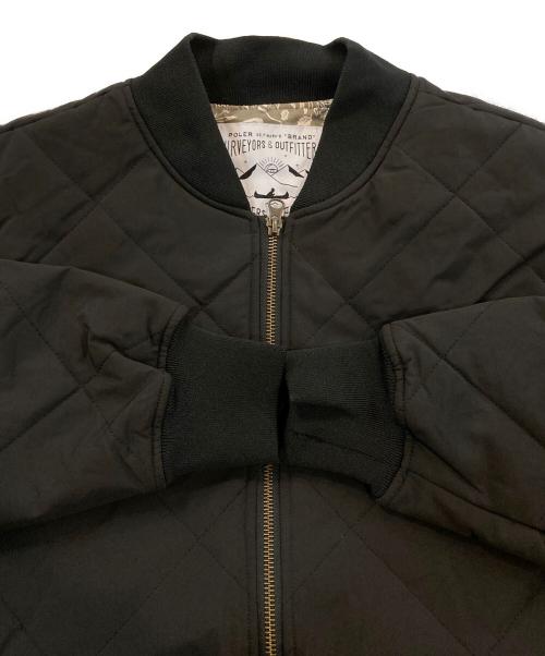 POLeR（ポーラー）POLeR (ポーラー) DIAMOND QUILTED JACKET ブラック サイズ:SIZE Mの古着・服飾アイテム