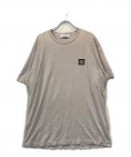 STONE ISLANDストーンアイランド）の古着「コットンジャージークルーネックS/Sロゴカットソー」｜グレー