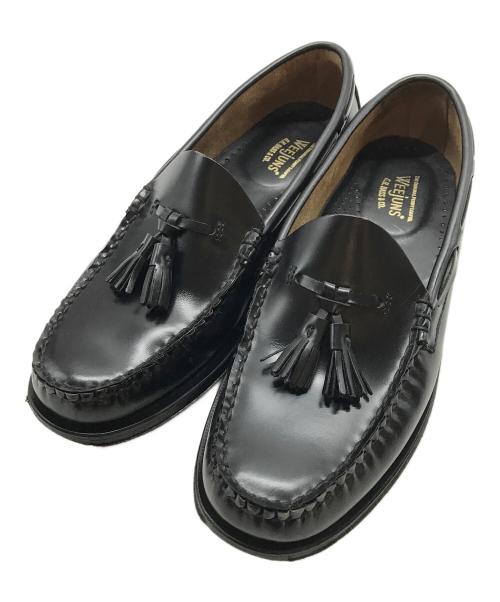 G.H.BASS（ジーエイチバス）G.H.BASS (ジーエイチバス) タッセルローファー ブラック サイズ:41の古着・服飾アイテム