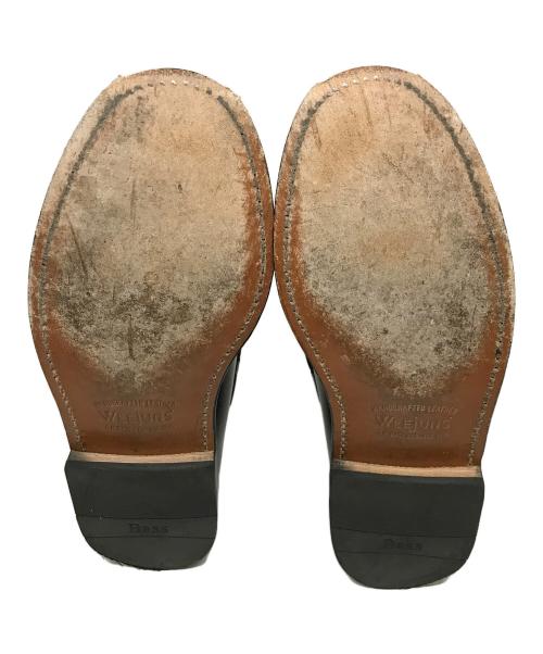 G.H.BASS（ジーエイチバス）G.H.BASS (ジーエイチバス) タッセルローファー ブラック サイズ:41の古着・服飾アイテム