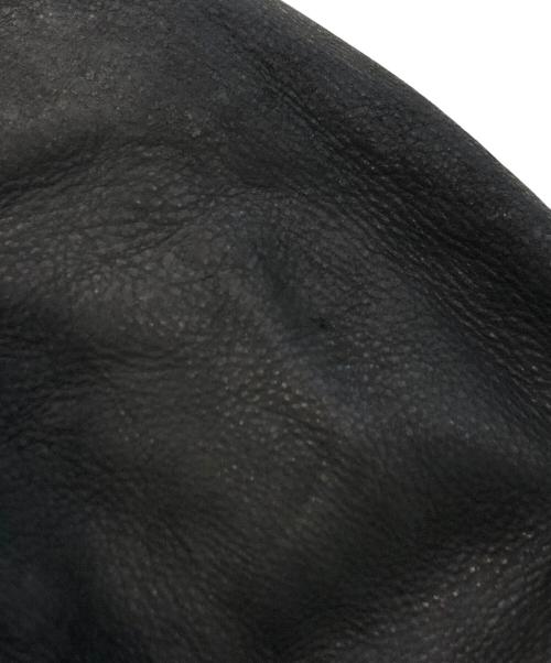 AVIREX（アヴィレックス）AVIREX (アヴィレックス) カウレザージャケット ブラック サイズ:SIZE Sの古着・服飾アイテム