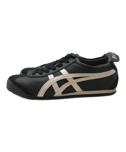 Onitsuka Tiger（オニツカタイガー）Onitsuka Tiger (オニツカタイガー) ローカットスニーカー ブラック サイズ:24.5㎝の古着・服飾アイテム