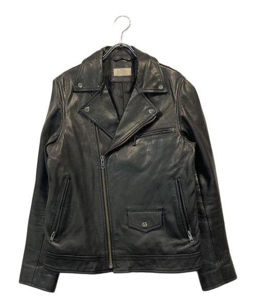 JOURNAL STANDARD relume（ジャーナルスタンダード レリューム）JOURNAL STANDARD relume (ジャーナルスタンダード レリューム) ライダースジャケット ブラック サイズ:Mの古着・服飾アイテム