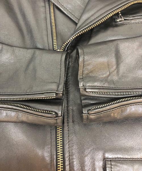 JOURNAL STANDARD relume（ジャーナルスタンダード レリューム）JOURNAL STANDARD relume (ジャーナルスタンダード レリューム) ライダースジャケット ブラック サイズ:Mの古着・服飾アイテム