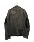 JOURNAL STANDARD relume (ジャーナルスタンダード レリューム) ライダースジャケット ブラック サイズ:M：7000円