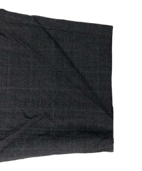 COMME des GARCONS HOMME DEUX（コムデギャルソン オム ドゥ）COMME des GARCONS HOMME DEUX (コムデギャルソン オム ドゥ) CHECK WOOL SLACKS PANTS グレー サイズ:Lの古着・服飾アイテム