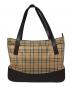 Burberry's（バーバリーズ）の古着「シャドーホースノバチェックトートバッグ」｜ベージュ