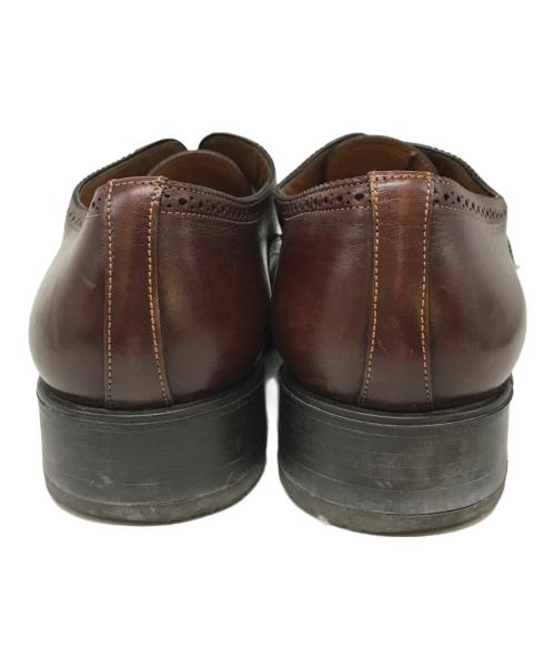 Santoni（サントーニ）Santoni (サントーニ) 内羽根ウィングチップシューズ ブラウン サイズ:6Fの古着・服飾アイテム