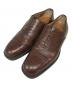 Santoni（サントーニ）の古着「内羽根ウィングチップシューズ」｜ブラウン