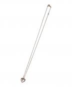 STAR JEWELRYスタージュエリー）の古着「K10ハートモチーフネックレス」